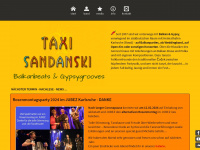 taxi-sandanski.de Webseite Vorschau