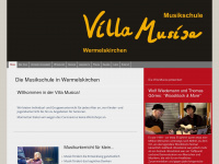 villamusica-wk.de Webseite Vorschau