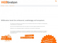 webtivation.at Webseite Vorschau