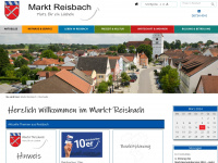 reisbach.de Webseite Vorschau