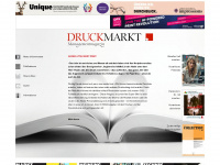druckmarkt-schweiz.com Webseite Vorschau
