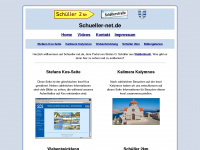 schueller-net.de Webseite Vorschau