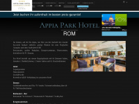 appiaparkhotel.it Webseite Vorschau