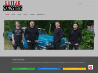 guitar-gangsters.de Webseite Vorschau