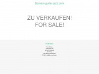 guitar-jazz.com Webseite Vorschau