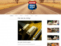 guitar-page.de Webseite Vorschau