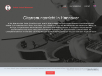 guitar-school-hannover.de Webseite Vorschau
