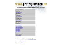 gratisgravuren.de Webseite Vorschau