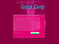 guitarcamp.de Webseite Vorschau