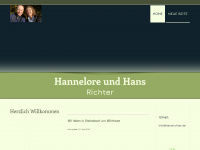 hansrichter.de Webseite Vorschau
