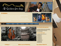 guitars-for-jazz.de Webseite Vorschau