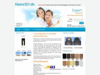 haare321.de Webseite Vorschau