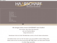 haarscharf.info Webseite Vorschau