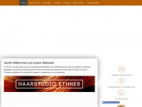 haarstudio-ethner.de Webseite Vorschau