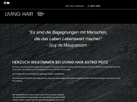 haarstudio-livinghair.de Webseite Vorschau