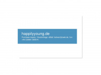 happilyyoung.de Webseite Vorschau