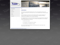 haas-industriedachmontagen.de Webseite Vorschau