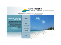 haas-reisen.com Webseite Vorschau