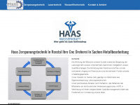 haas-zerspanungstechnik.de Webseite Vorschau