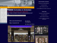haase-schreiben-schenken.de Webseite Vorschau