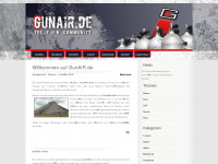gunair.de Webseite Vorschau