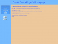 gundelfinger.eu Webseite Vorschau