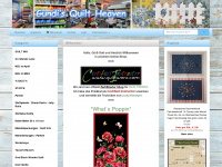 gundis-quilt-heaven.com Webseite Vorschau