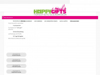 happy-gifts.de Webseite Vorschau