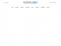 gunterarlt.com Webseite Vorschau