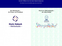 habeck-design.de Webseite Vorschau