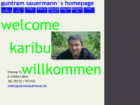 guntramsauermann.de Webseite Vorschau