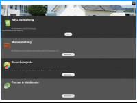 hausverwaltung-karlsfeld.de Webseite Vorschau