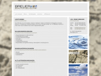 geologe-breuer.de Webseite Vorschau