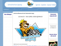 schachschule-leipzig.de Webseite Vorschau
