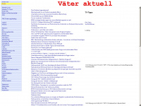 vaeter-aktuell.de Webseite Vorschau