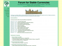 Forumforstablecurrencies.org.uk