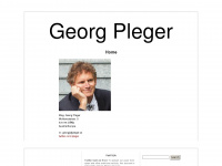 pleger.at Webseite Vorschau