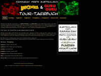 tourtagebuch.krautrock.de Webseite Vorschau