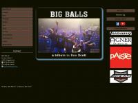 bigballs.de Webseite Vorschau