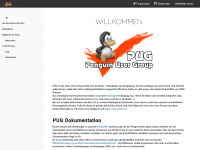 pug.org Webseite Vorschau
