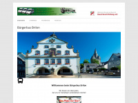 buergerbus-brilon.de Webseite Vorschau