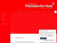 die-flemsdorfer-haie.de Webseite Vorschau