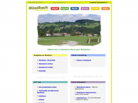 müselbach.ch Webseite Vorschau