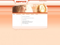 happyfit.de Webseite Vorschau