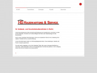 hauswartung-service.com Webseite Vorschau