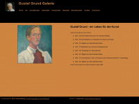 gustaf-grund-galerie.de Webseite Vorschau
