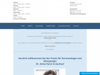 hautaerztin-dr-harst.de Webseite Vorschau