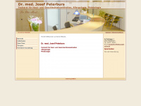 hautarzt-dr-peterburs.de Webseite Vorschau