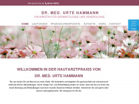 hautarzt-hammann.de Webseite Vorschau