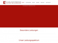 hautarzt-siebenhaar.de Webseite Vorschau
